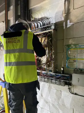 Click Here To Enlarge This Photo Of Distribution Centre - Reactive DB Replacement after Power failure.